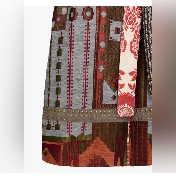 ZARA ATELIER JACQUARD COAT LIMITED EDITION - Picture 9 of 10